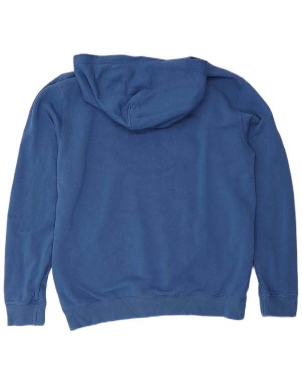 Felpa con cappuccio grafica da uomo Champion XL in cotone blu