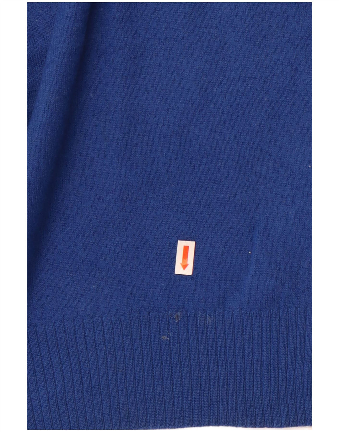 Maglione da donna con scollo a V autografo Marks & Spencer UK 16 grande blu