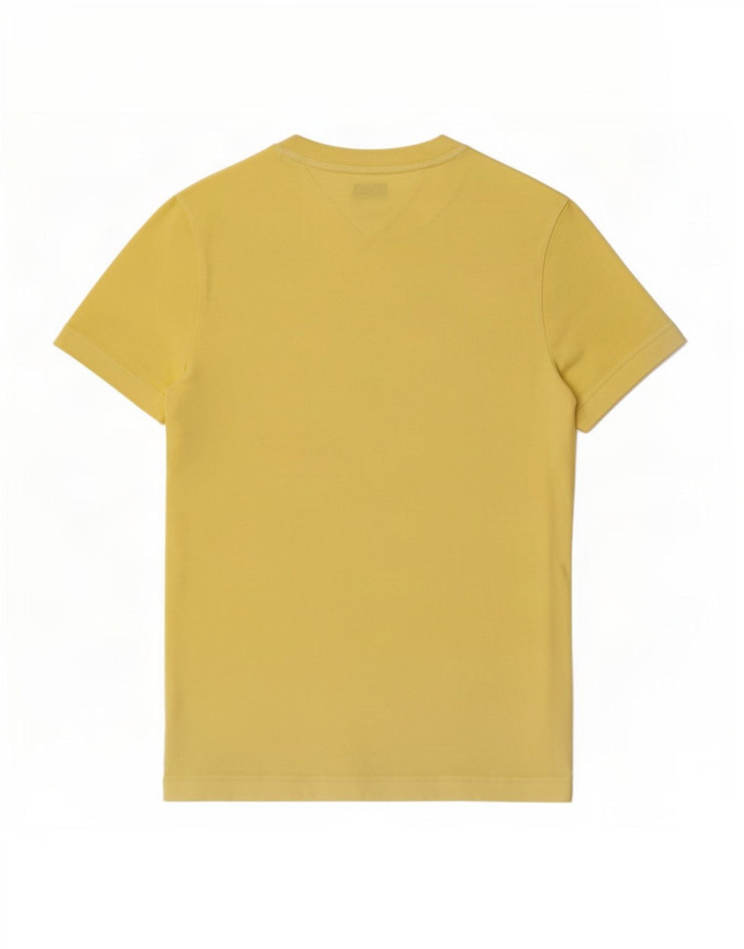 T-shirt slim fit da uomo Tommy Hilfiger piccola gialla