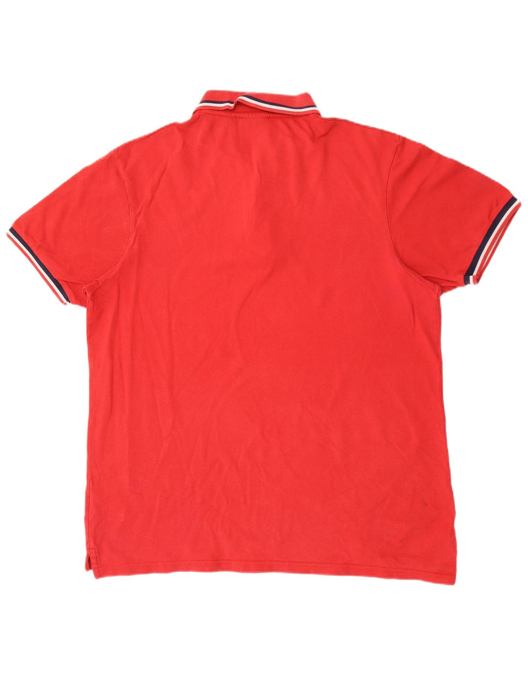 Polo da uomo Fila 2XL in cotone rosso