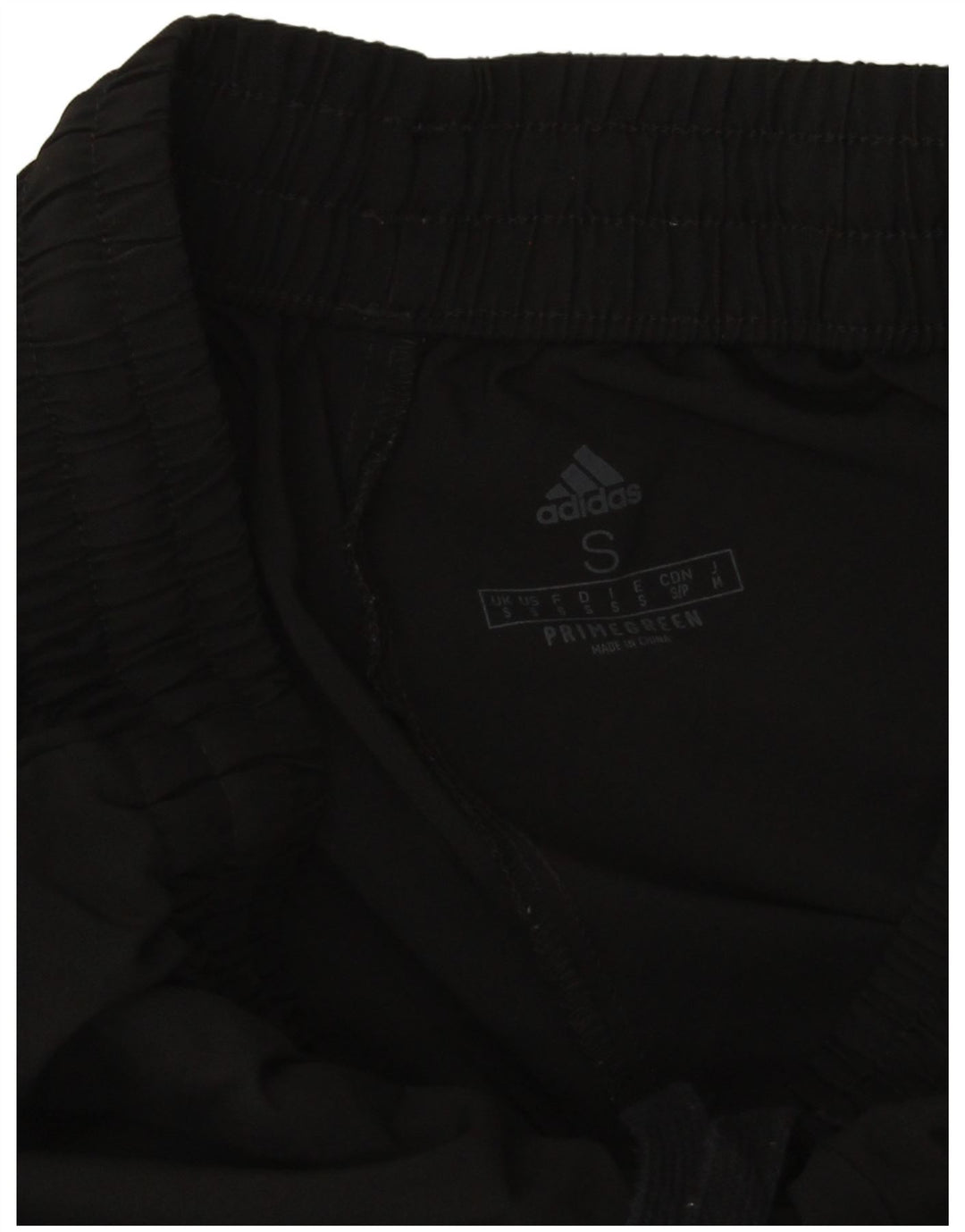 Pantaloncini sportivi Adidas Primegreen da uomo piccoli in poliestere nero