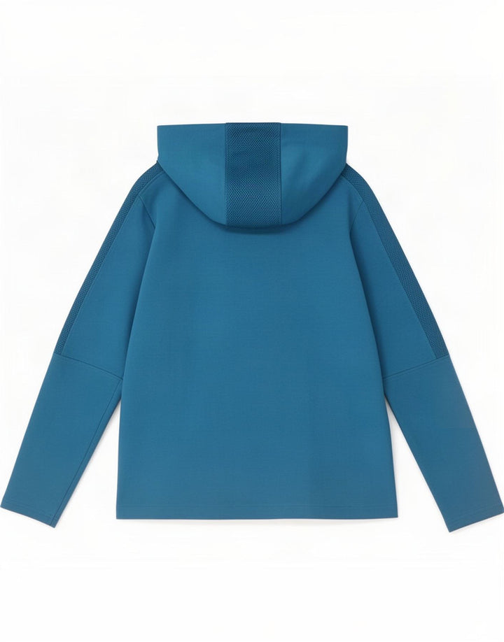Felpa con cappuccio e zip da donna Arena UK 12 Blu medio