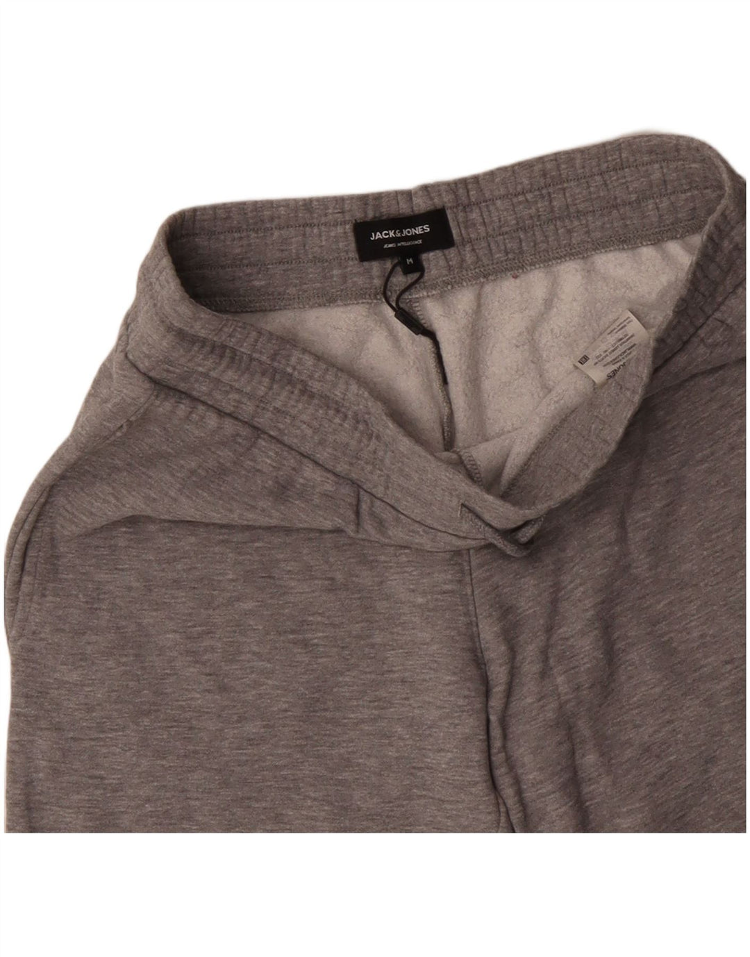 JACK & JONES Pantaloncini sportivi da uomo in cotone grigio medio