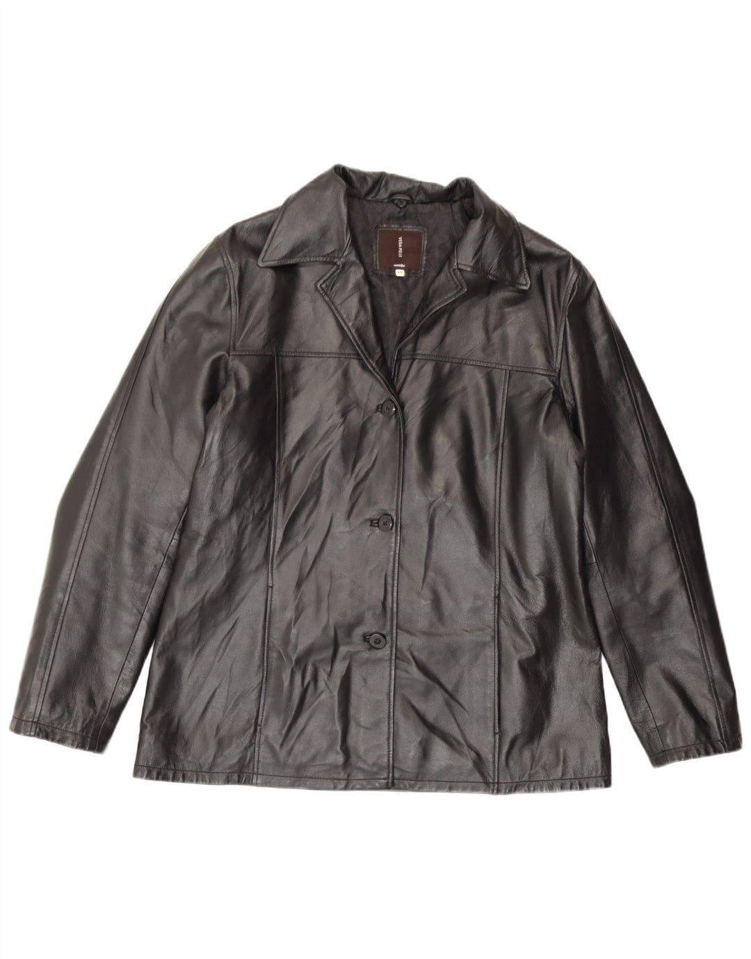 Giacca In Pelle Donna Conbipel IT 48 XL Pelle Nera
