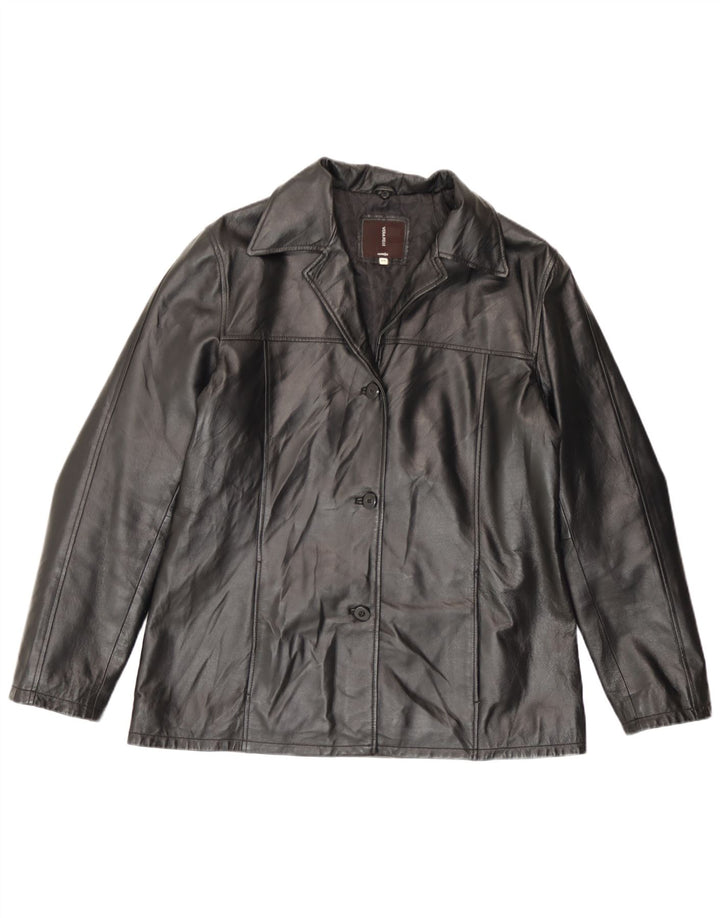 Giacca In Pelle Donna Conbipel IT 48 XL Pelle Nera