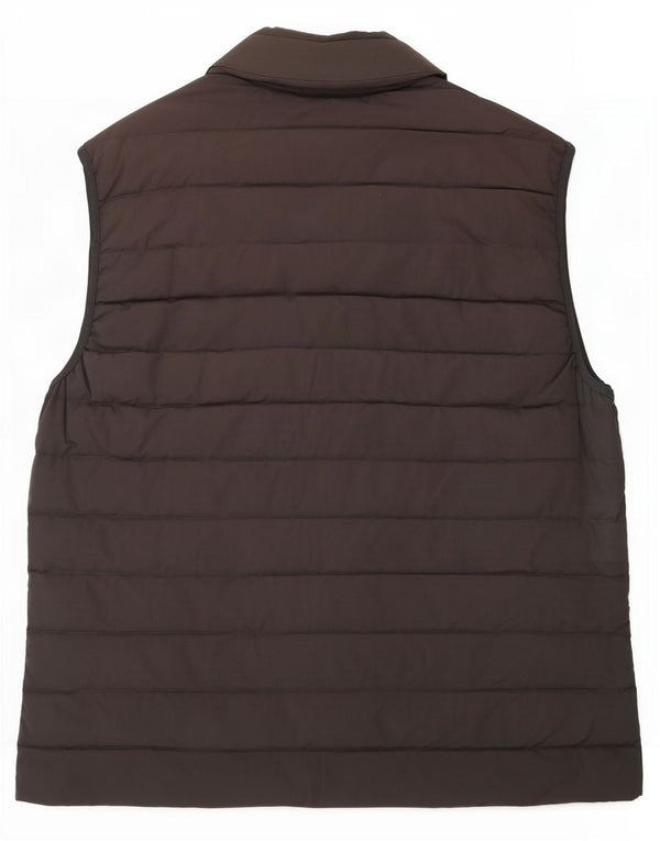 Gilet imbottito da uomo Emporio Armani IT 56 2XL Poliestere grigio