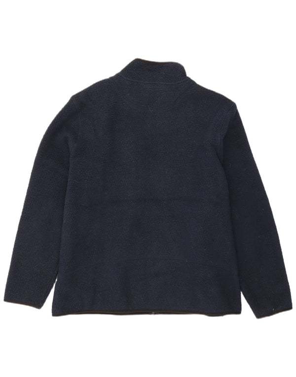 Giacca in pile da uomo Marks & Spencer UK 46 3XL Poliestere blu navy