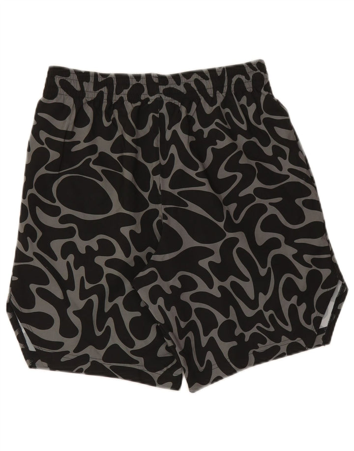 Pantaloncini sportivi Reebok da uomo XS in poliestere mimetico nero
