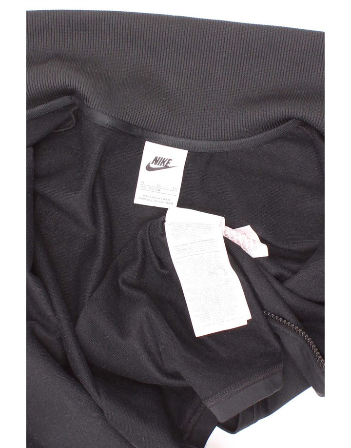 Giacca superiore della tuta da ragazza Nike 13-14 anni XL poliestere nero