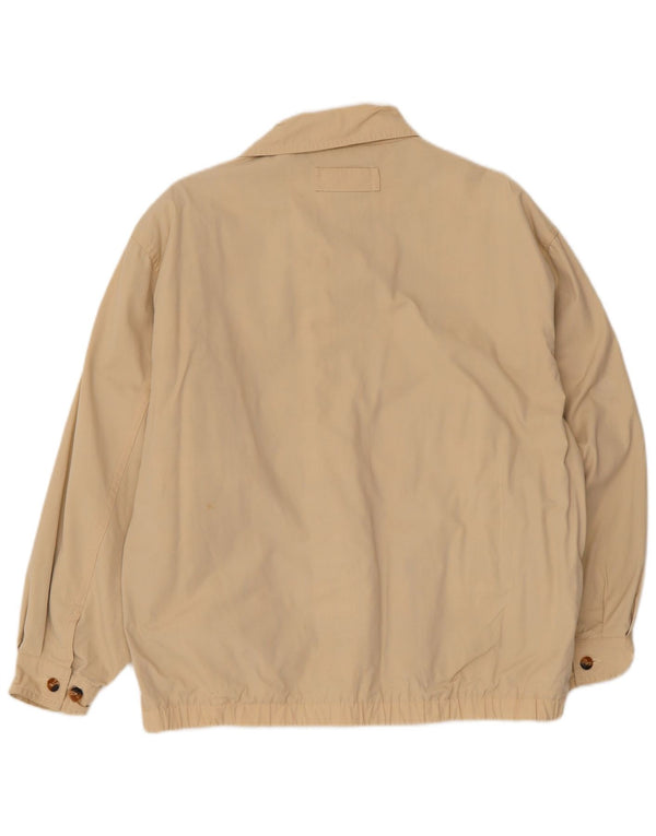 Giubbotto bomber da uomo Tommy Hilfiger UK 36 piccolo cotone beige