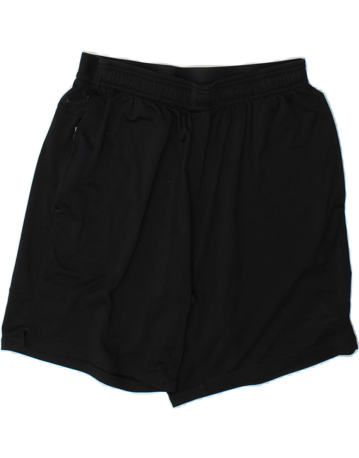 ADIDAS Mens Sport Shorts Large  Black Vintage Adidas and Second-Hand Adidas from Messina Hembry 