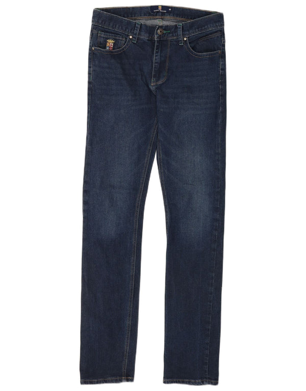 Jeans dritti slim fit da uomo Marina Militare IT 46 Small W32 L33 Blu
