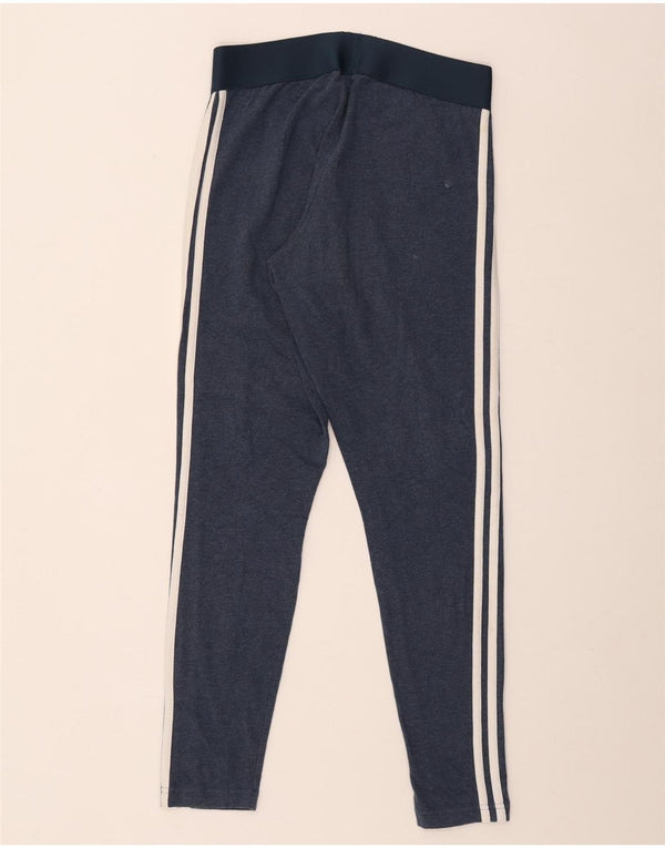 Leggings Adidas da donna UK 12/14 cotone blu navy medio