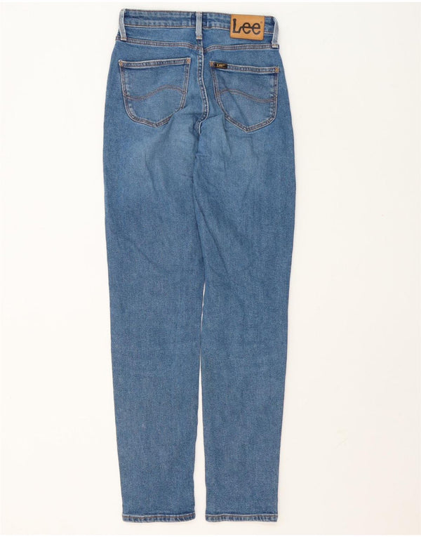 Jeans dritti mamma Lee da donna W25 L30 cotone blu