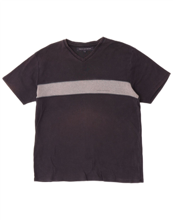 T-shirt a maniche corte da donna French Connection, grande, blu navy