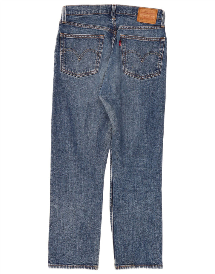 Jeans dritti da donna Levi's W27 L26 cotone blu