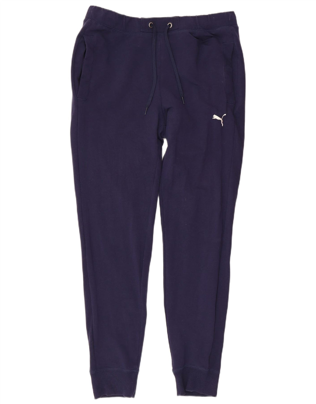 Pantaloni da tuta da uomo PUMA Joggers grandi in cotone blu navy