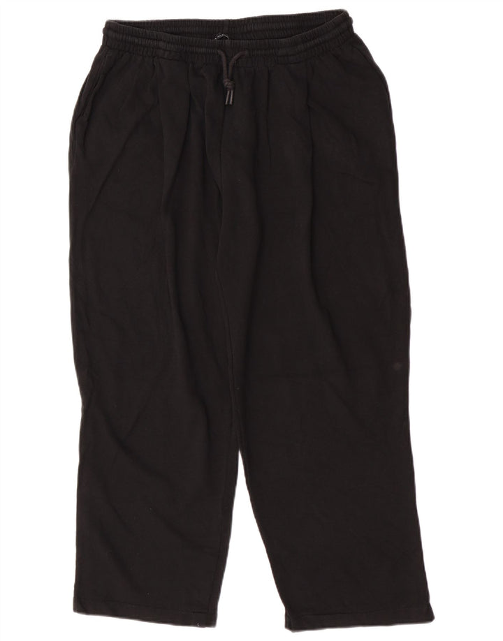 Pantaloni della tuta da donna Zara UK 14 grandi neri