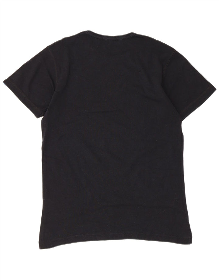 T-shirt da uomo Wrangler Top XL in cotone blu navy