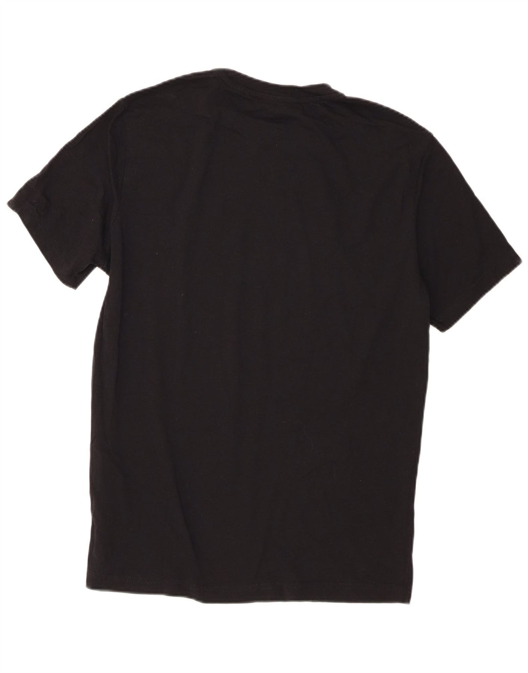 T-shirt grafica da uomo Champion Top in cotone nero medio