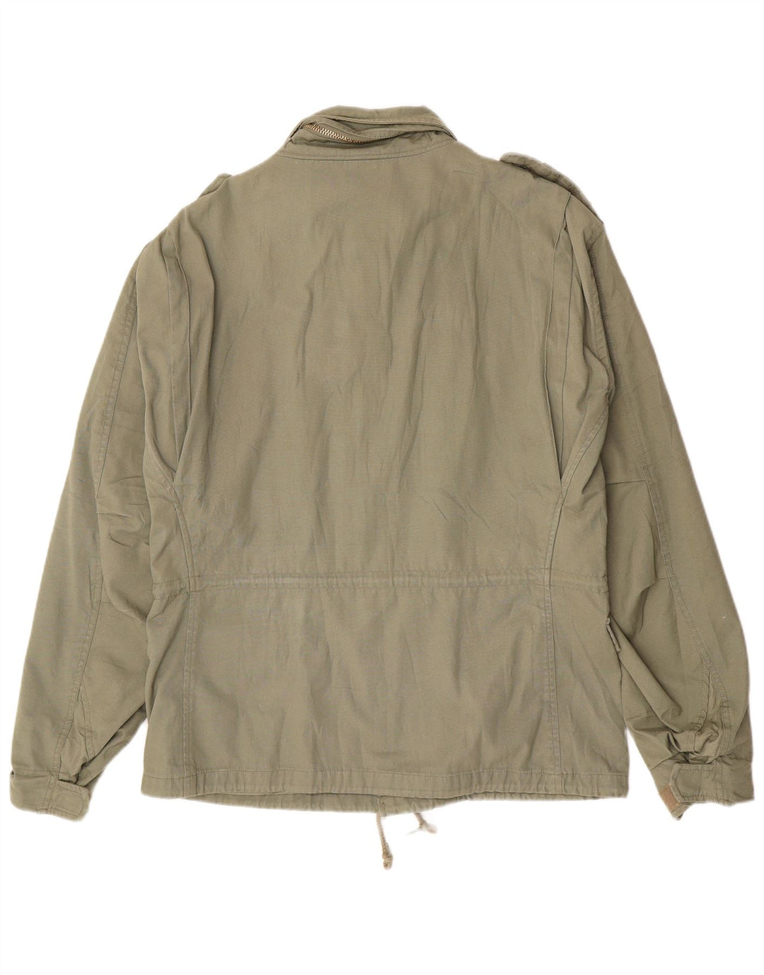Giacca militare da uomo VINTAGE UK 38 cotone kaki medio