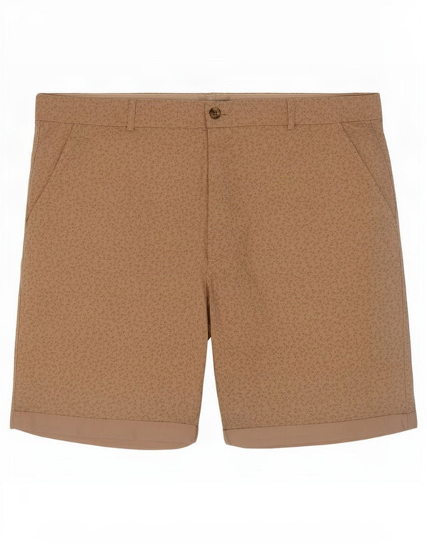 Pantaloncini chino da donna Marks & Spencer UK 18 XL W38 Cotone floreale beige
