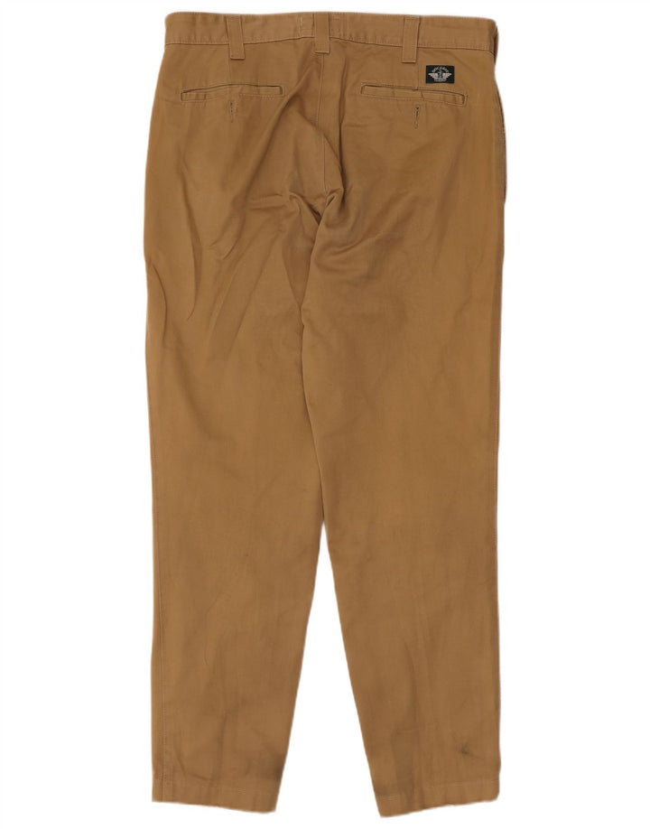 DOCKERS Pantaloni chino slim da uomo W34 L29 Cotone beige