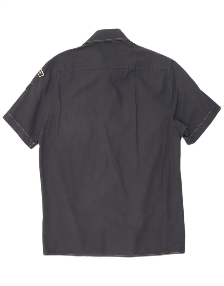 Camicia a maniche corte da uomo Levi's grigio medio