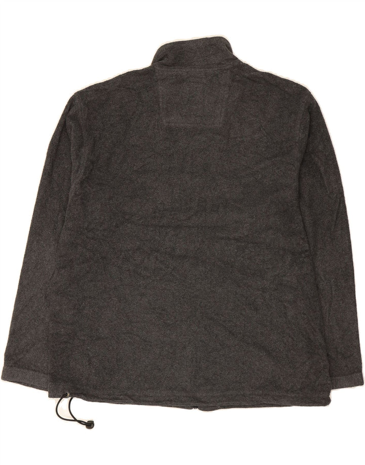 IZOD Mens Fleece Jacket UK 42 XL Grey Polyester Vintage Izod and Second-Hand Izod from Messina Hembry 