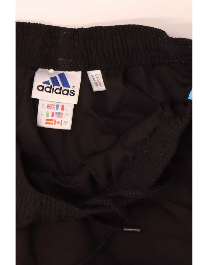 Pantaloncini sportivi da donna Adidas UK 16 Large Nero Poliestere