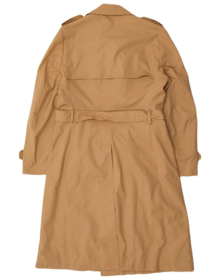 Trench da uomo vintage UK 36 piccolo beige