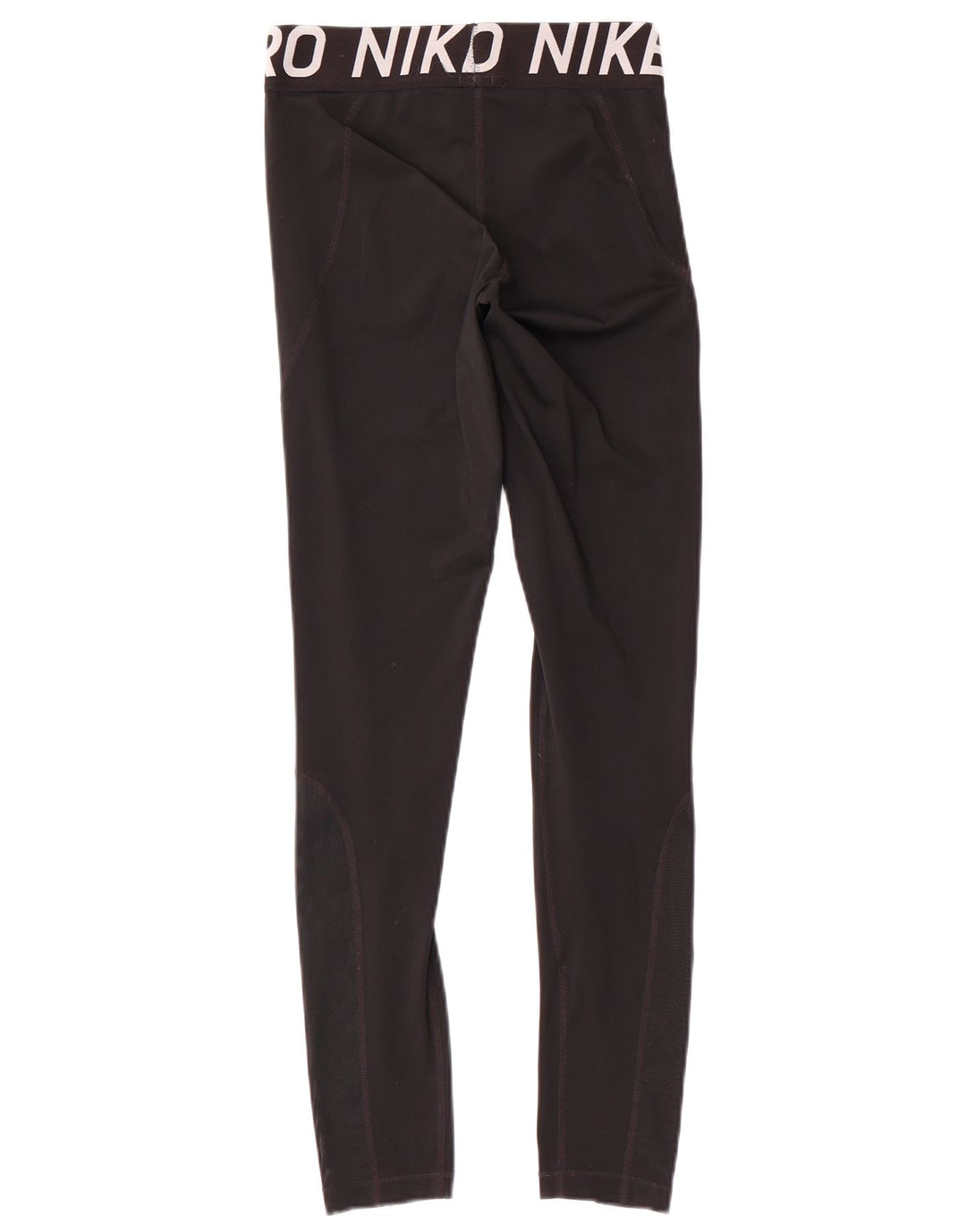 Leggings grafici Nike Dri Fit da donna UK 14 medio nero