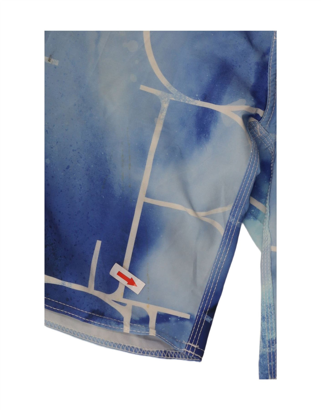 Pantaloncini da bagno grafici da uomo Rip Curl con motivo astratto, grandi blu