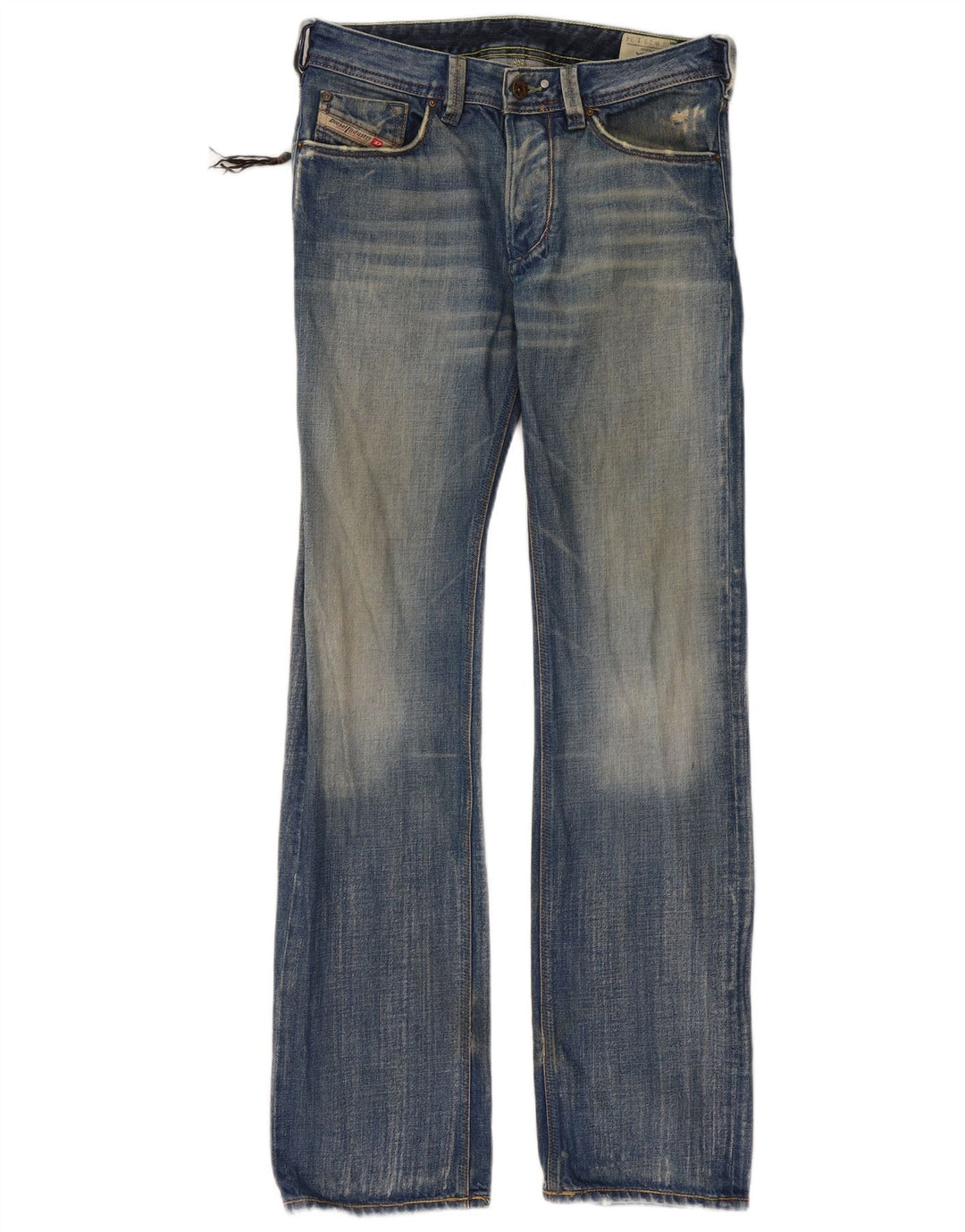 DIESEL Jeans dritti da uomo Yarik W29 L34 cotone blu