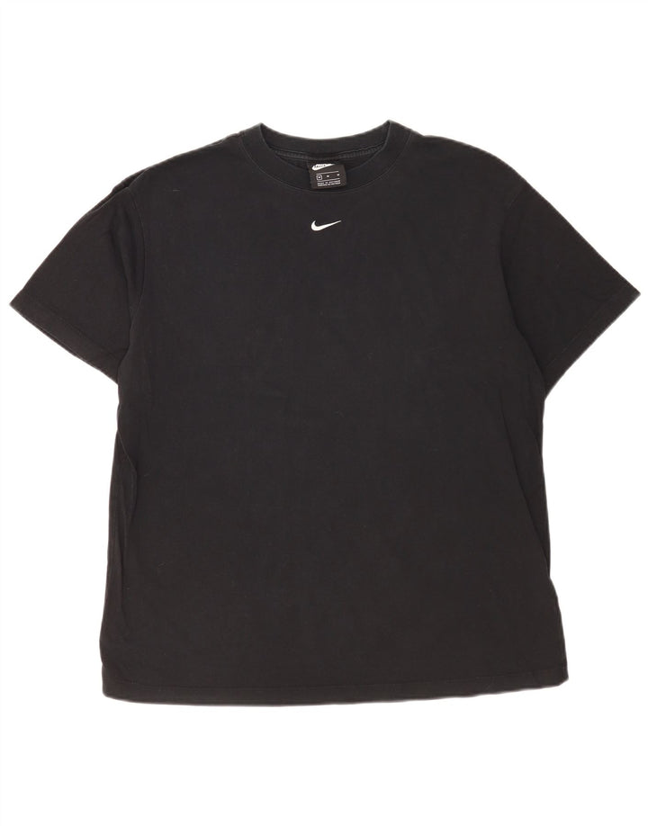 T-shirt da uomo Nike Top in cotone nero medio