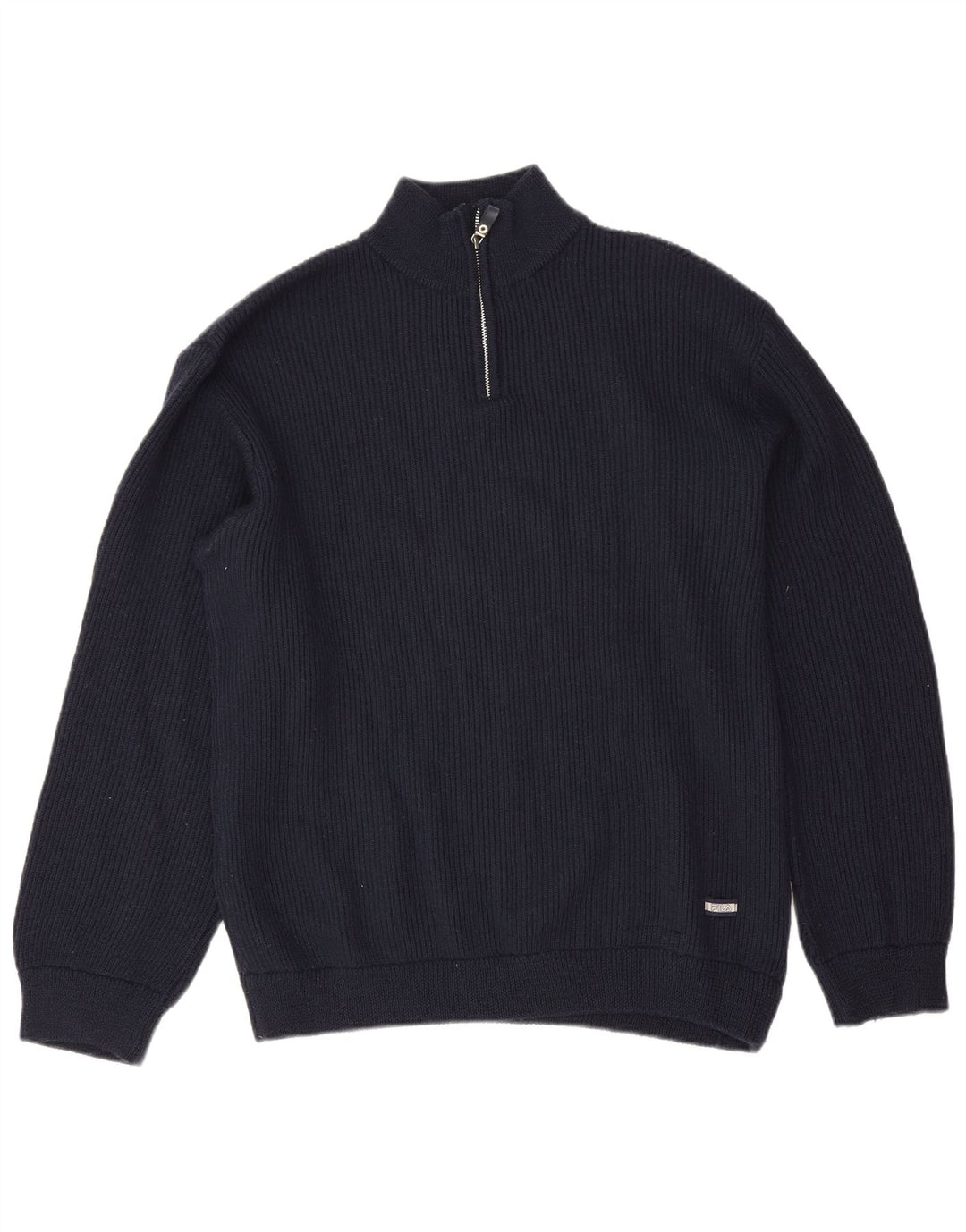 Maglione Fila da uomo con zip e collo XL blu navy