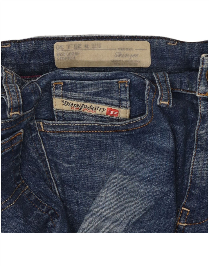 DIESEL Jeans skinny super slim a vita bassa Skinzee da donna W25 L27 Blu