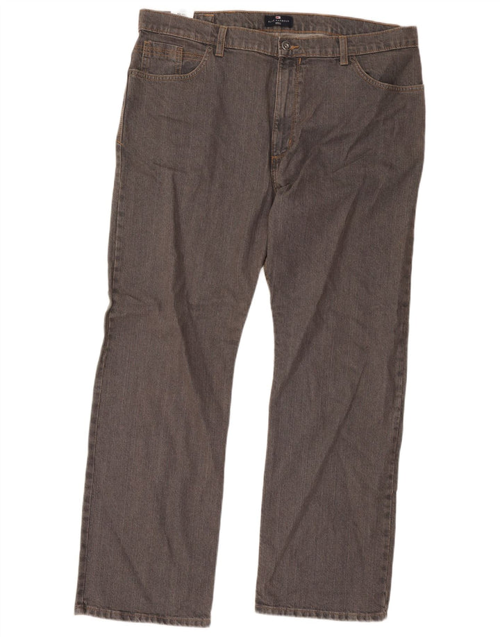Jeans dritti da uomo Marks & Spencer W40 L31 cotone grigio