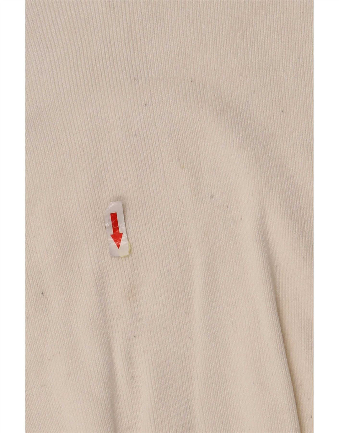 Top in camicetta senza maniche da donna Marks & Spencer UK 14 Viscosa bianco sporco medio