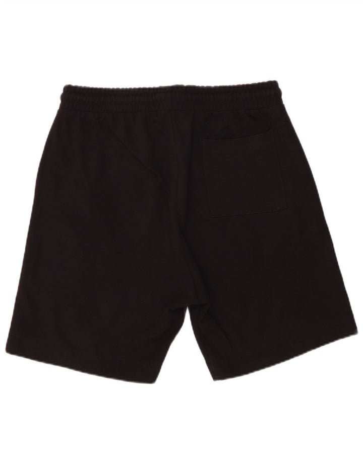 Pantaloncini sportivi da uomo Zara medi in cotone nero