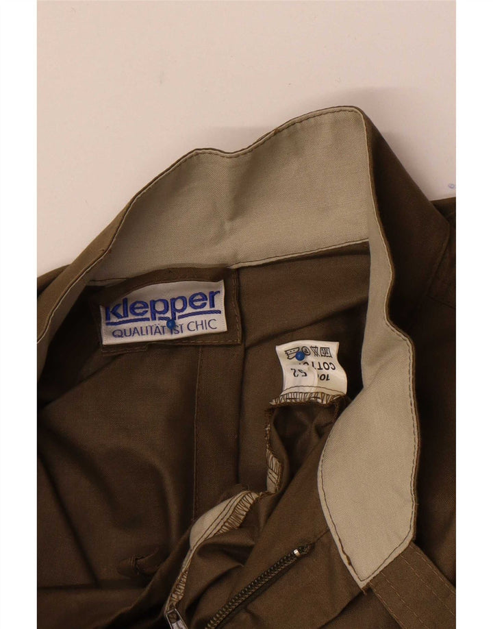 Giacca pratica da uomo con cappuccio Klepper EU 52 XL cotone color block kaki