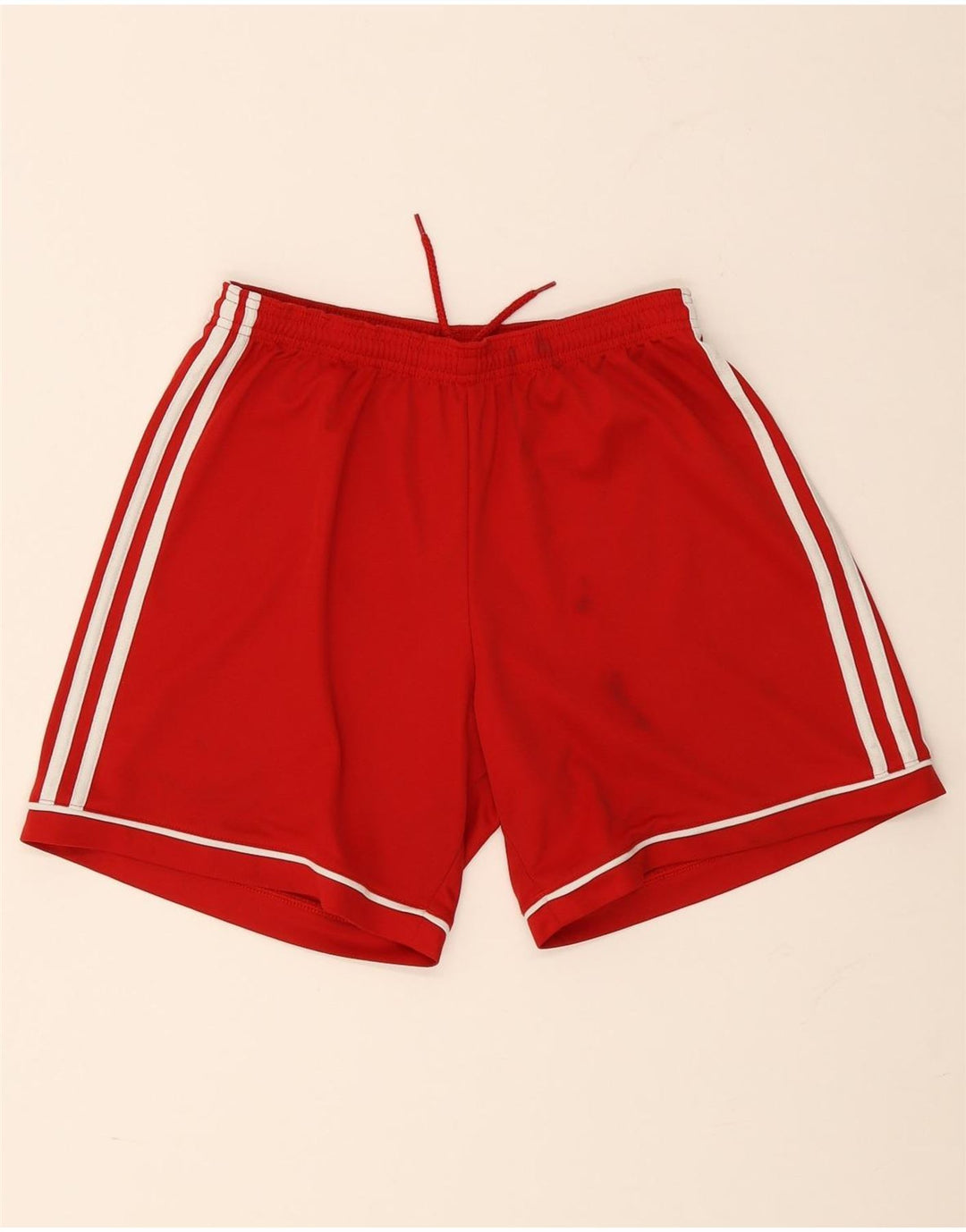 Pantaloncini sportivi ADIDAS Aeroready da uomo in poliestere rosso medio
