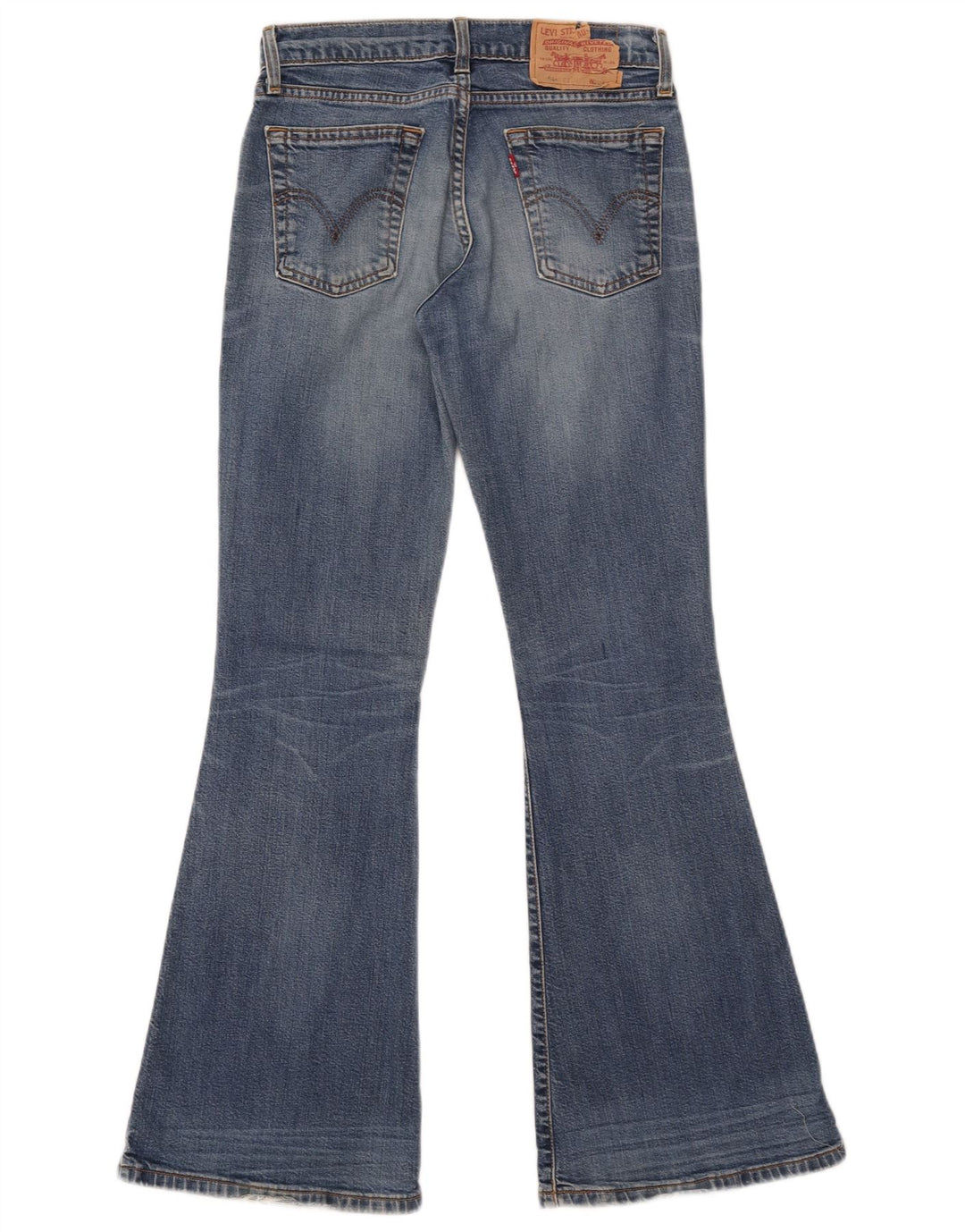 Jeans Levi's da donna 544 svasati W28 L32 cotone blu