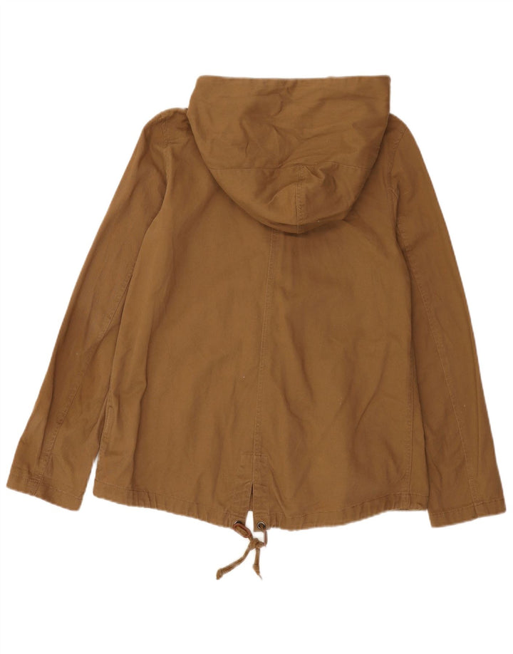 Giubbotto bomber oversize con cappuccio da donna Roxy UK 6 XS cotone marrone
