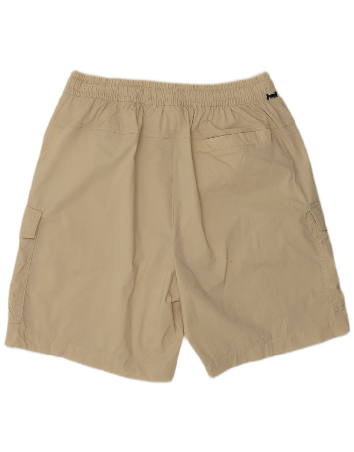 Pantaloncini cargo Nike da uomo medi W34 in cotone beige