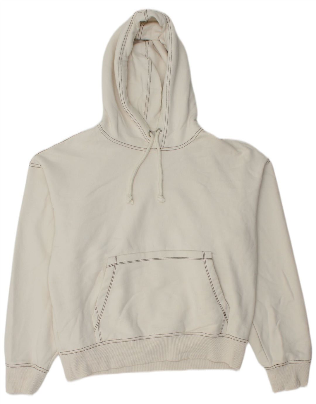 Tuta intera con cappuccio da uomo Zara in cotone bianco medio