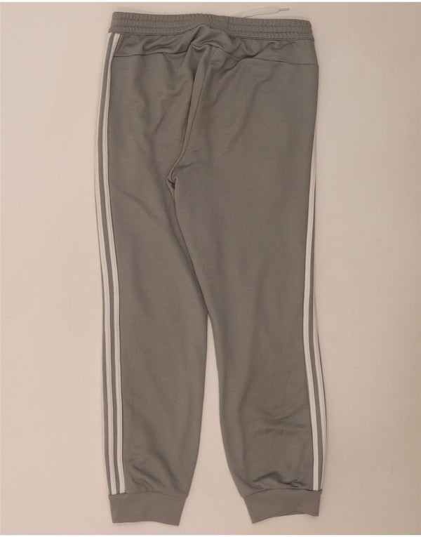 Pantaloni da tuta da uomo Adidas Joggers grandi in poliestere grigio