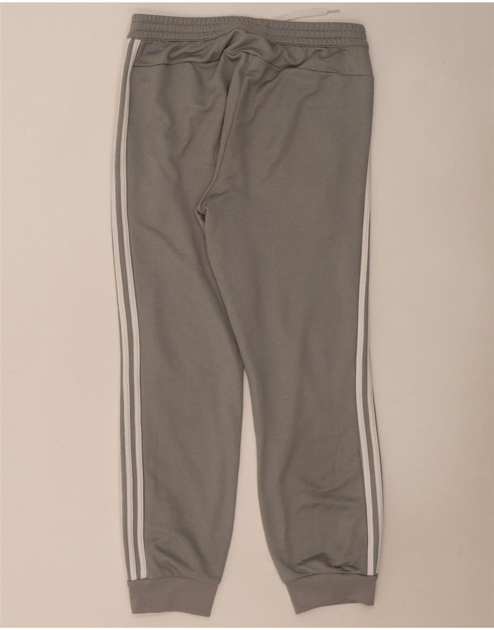 Pantaloni da tuta da uomo Adidas Joggers grandi in poliestere grigio