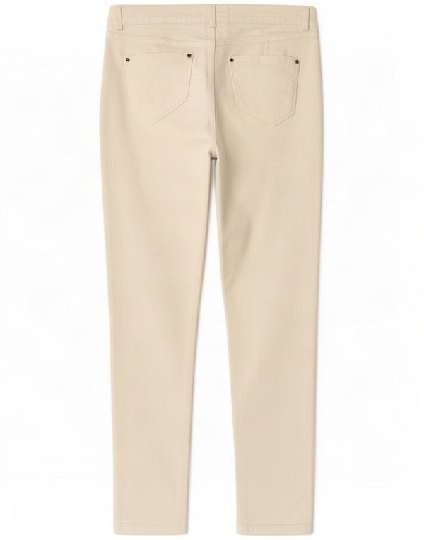 Jeans skinny da donna Karen Millen UK 14 Large W32 L28 Bianco