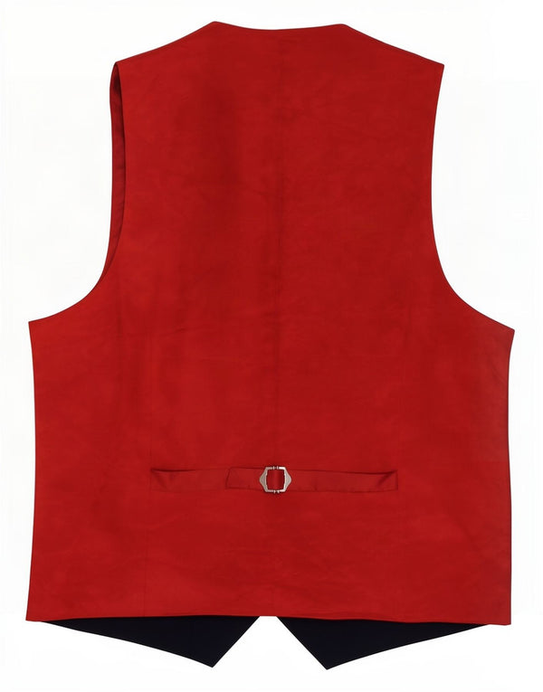 Ted Baker Mens 4 Button Waistcoat UK 36 Small Navy Blue Colourblock Wool